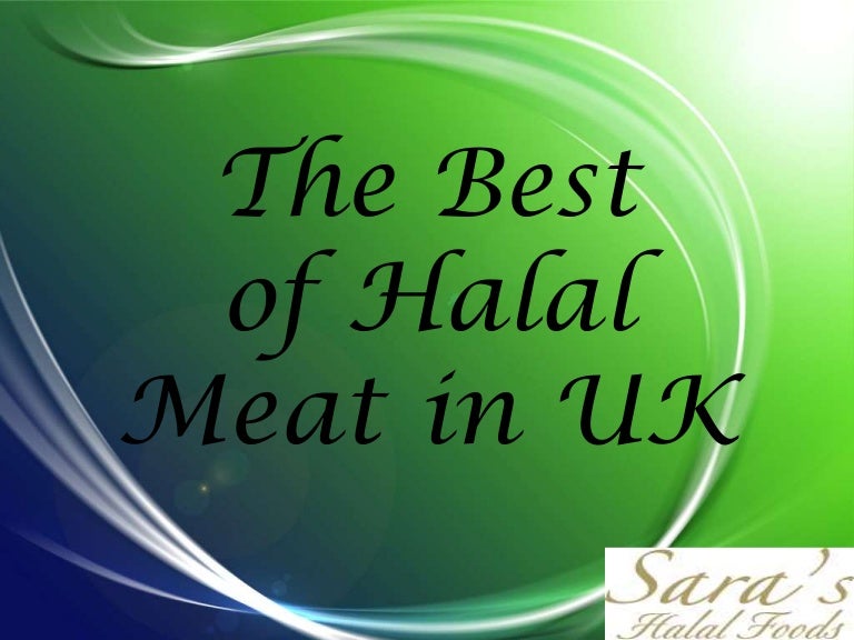 The best of halal meat in uk
