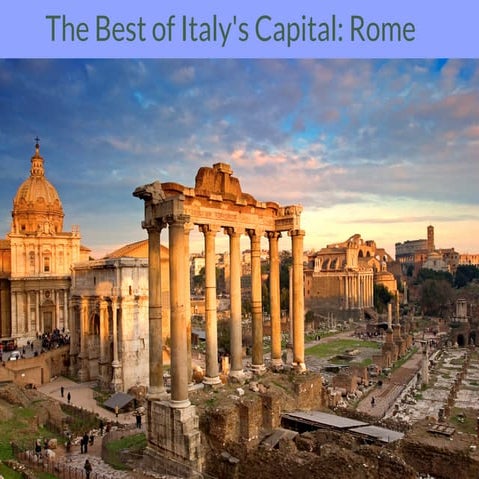 The Best of Italy's Capital: Rome | PDF
