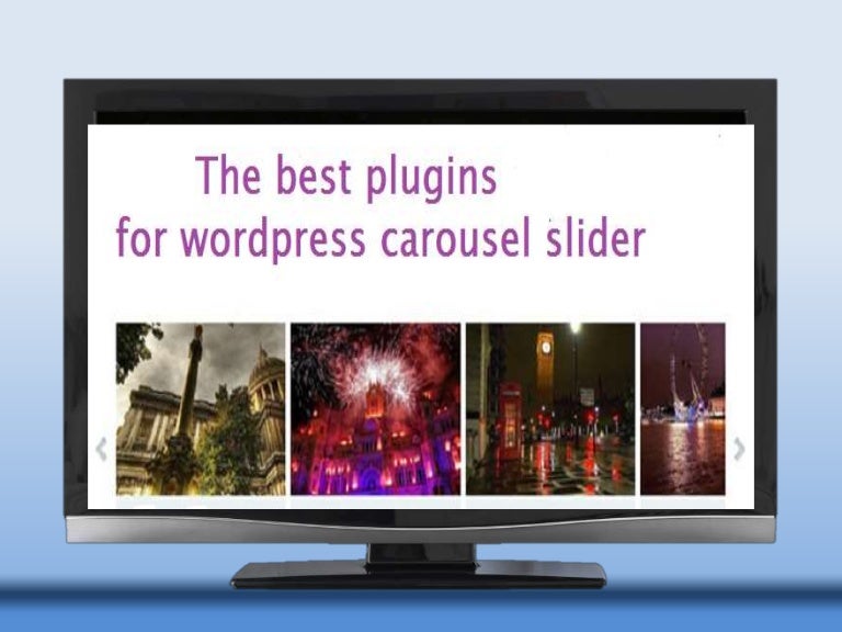 The best plugins for wordpress carousel slider