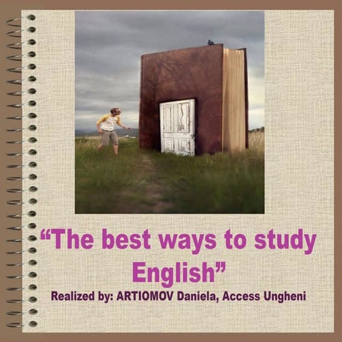 Daniela Artiomov- The best ways to study english