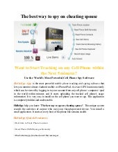 How to hack into someones cell phone remotely