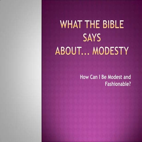 The Modesty Survey.pptx