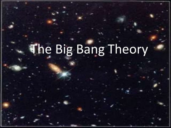 Big Bang Theory | PPTX