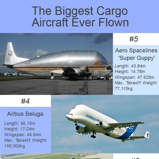 The Biggest Cargo Aircraft Ever Flown PDF