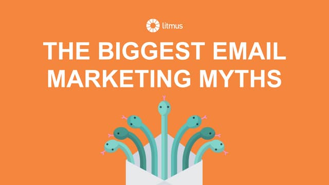 The biggest email marketing myths