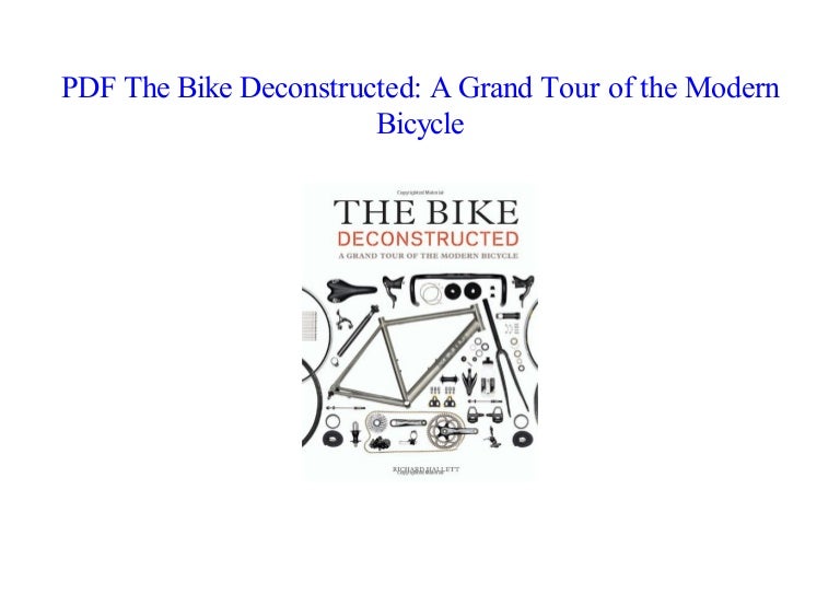 the bike deconstructed