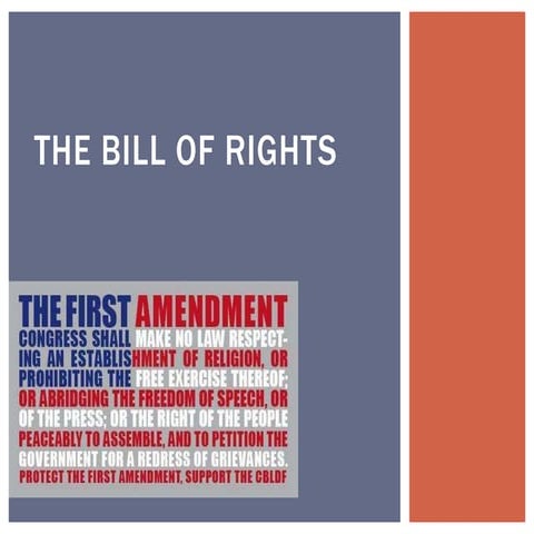 The bill of rights