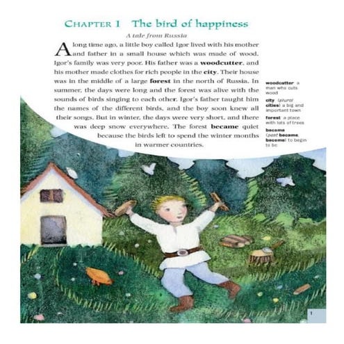 The bird of happiness 