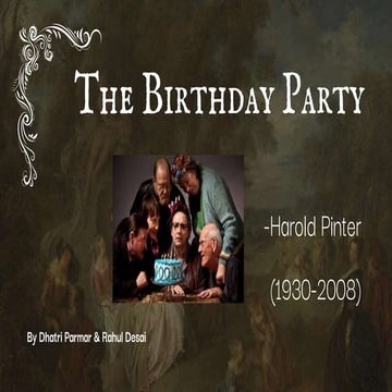 The Birthday Party by Harold Pinter.pptx