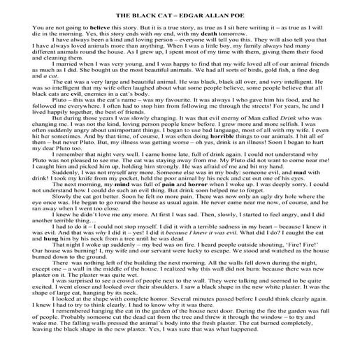 The black cat (1) | DOC