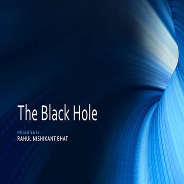 The black hole