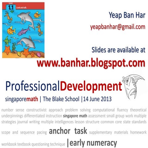 Planning Lesson for Earlybird Kindergarten