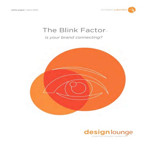 The Blink Factor