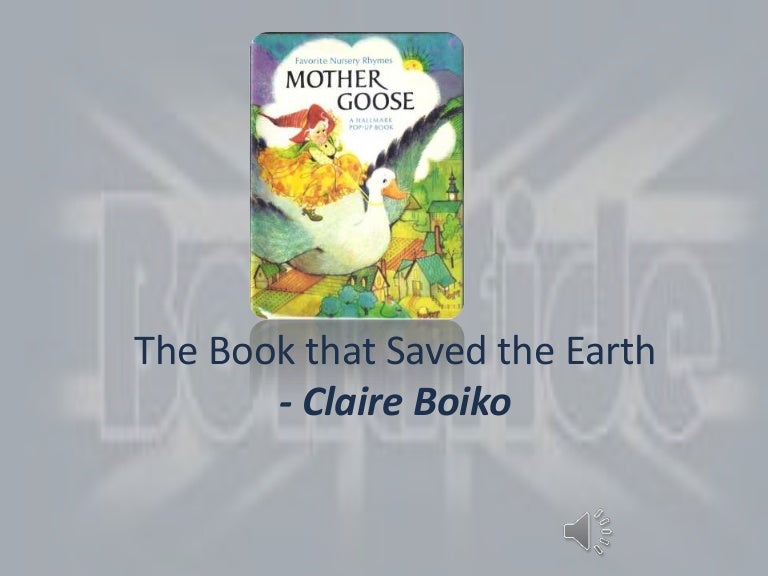 The book that saved the earth explanation