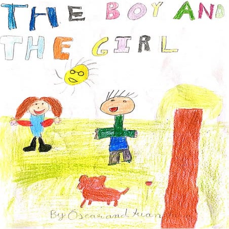 The boy and the girl by Óscar and Yuan Yuan