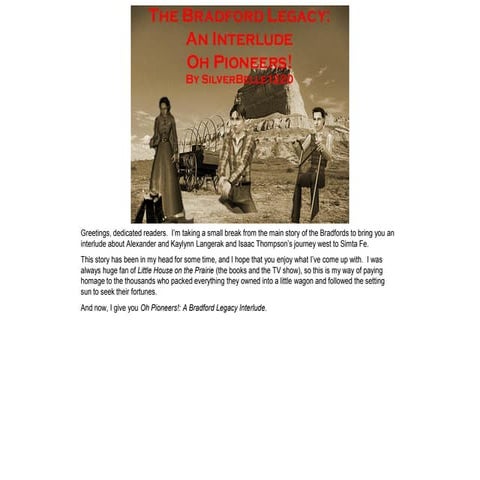 The Bradford Legacy - Interlude 1