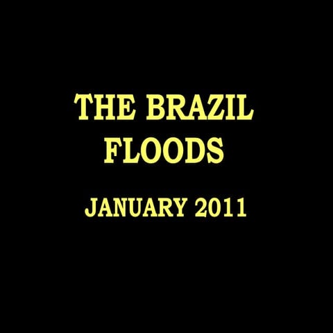 The brazil floods 2011 9090