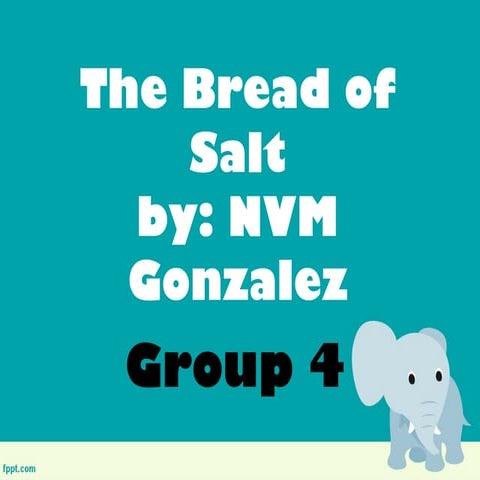 The Bread of Salt(NVM)SUMMARY