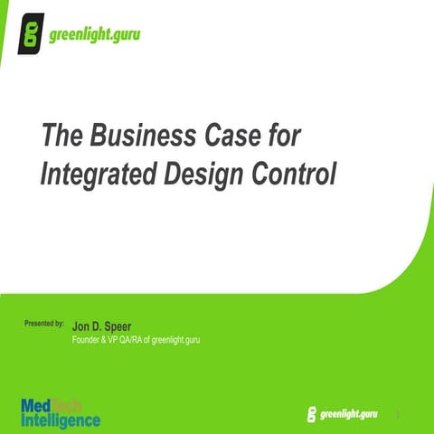 The Business Case for Integrated Design Controls