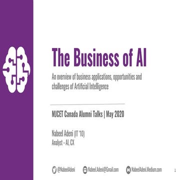 The Business of AI
