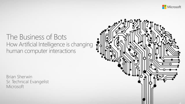 API Workshop Series Part 2: The Future of Intelligent User Interactions