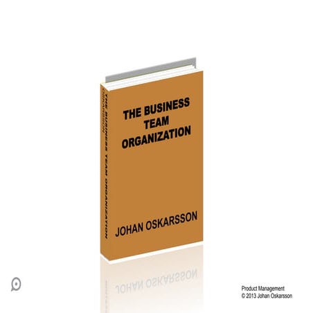 The business team organization v1.00