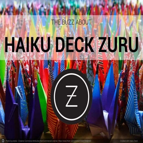 The Buzz About Haiku Deck Zuru
