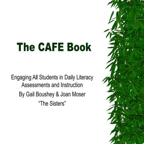 The Cafe Book