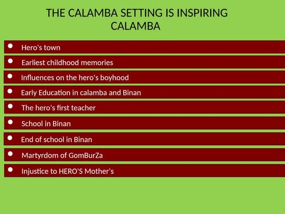 Rizal Childhood Years in Calamba & Biñan | PPTX