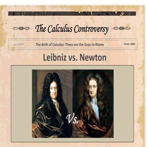 The calculus controversy take 3