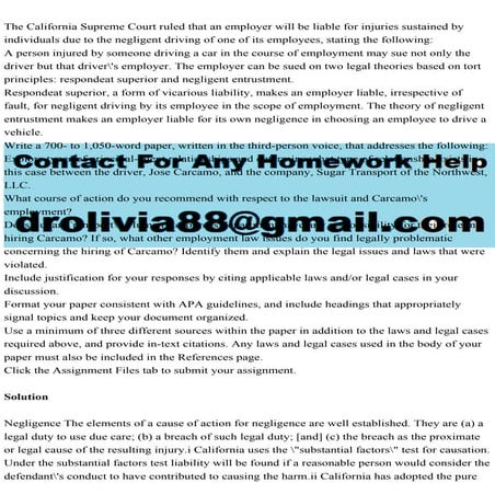 The California Supreme Court ruled that an employer will be liable f.pdf