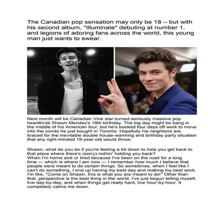 The canadian pop sensation may only be 18