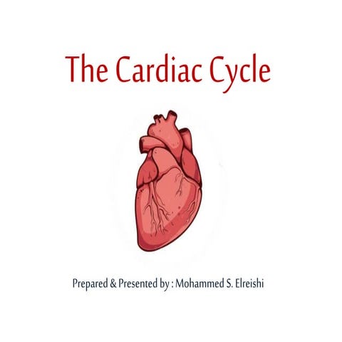 The Cardiac Cycle - Mohammed Elreishi 