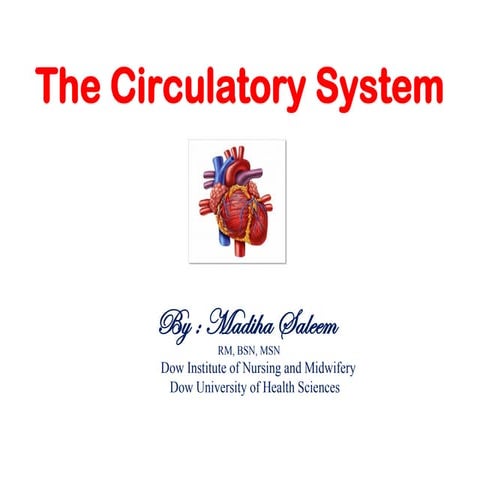 The Cardiovascular System- Rich Blood procedure | PDF