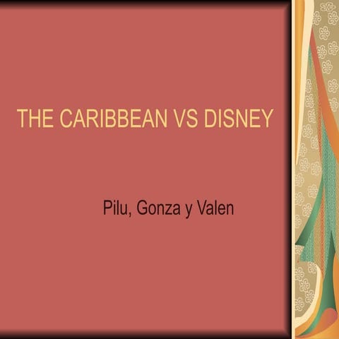 The Caribbean vs Disney