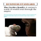 The cartier family a century’s worth of wealth went through the empire