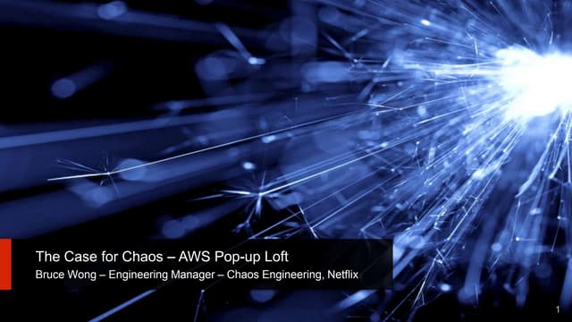 The Case for Chaos
