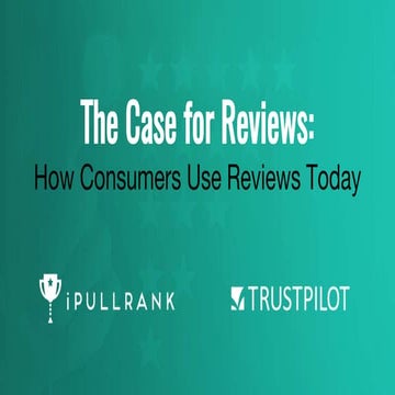 The Case For Reviews Webinar