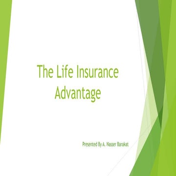 The Life Insurance Advantage