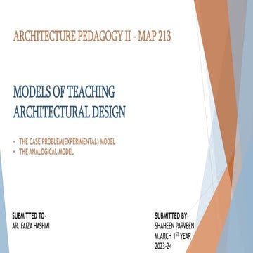 The Case Problem (Experimental) Model.pptx