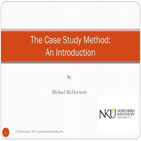 The case study method