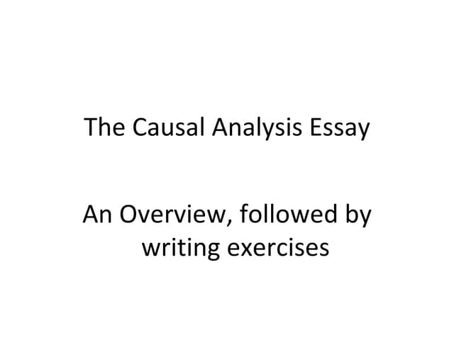 Good Thesis Statement Examples For Essays Essays On High School also Essay On Photosynthesis Causal Analysis Essay On High School