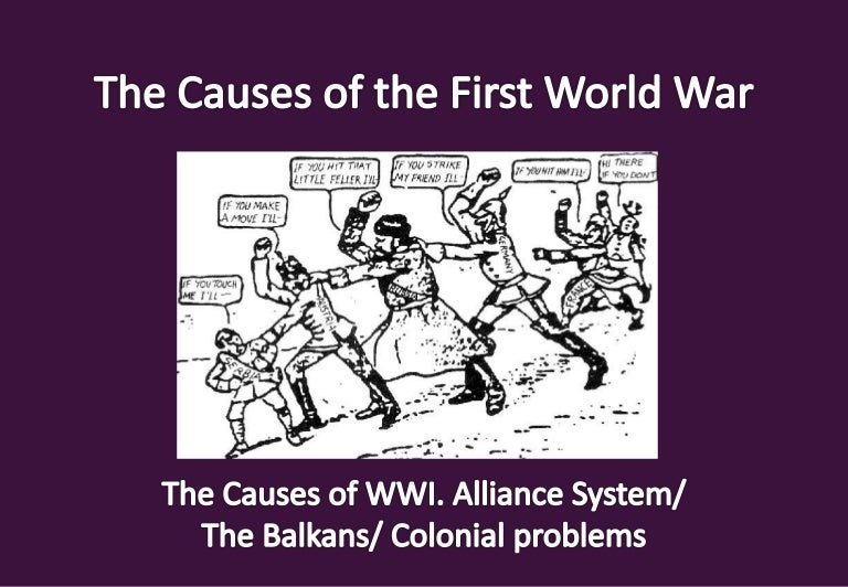 What caused world war 1 essay