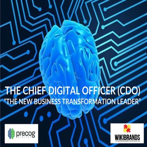 The Chief Digital Officer (CDO) - The New Business Transformation Leader