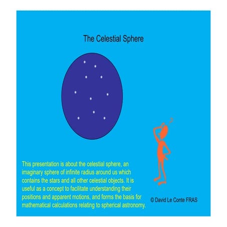 TheCelestialSphere how the stars are placed