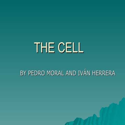 The cell by pedro and iván h