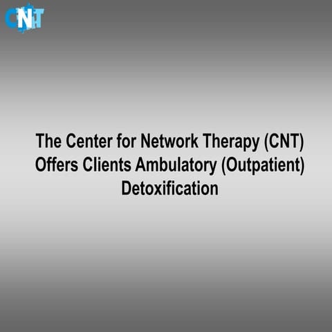 Outpatient vs. inpatient treatment powerpoint | ODP