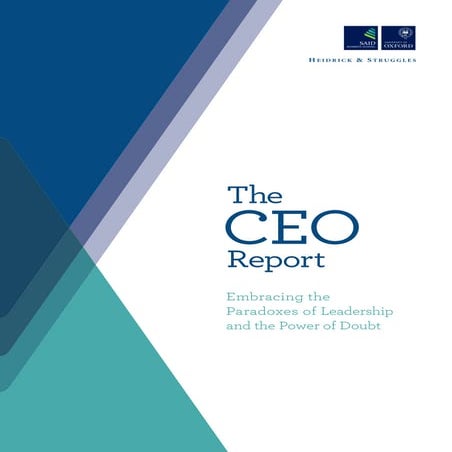 The CEO Report_Oxford Univeristy & Heidrick & Struggles