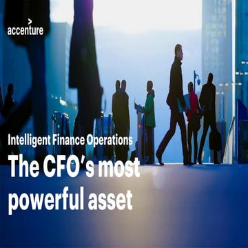 Intelligent Finance Operations: The CFO's most powerful asset