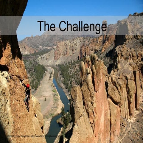 The challenge